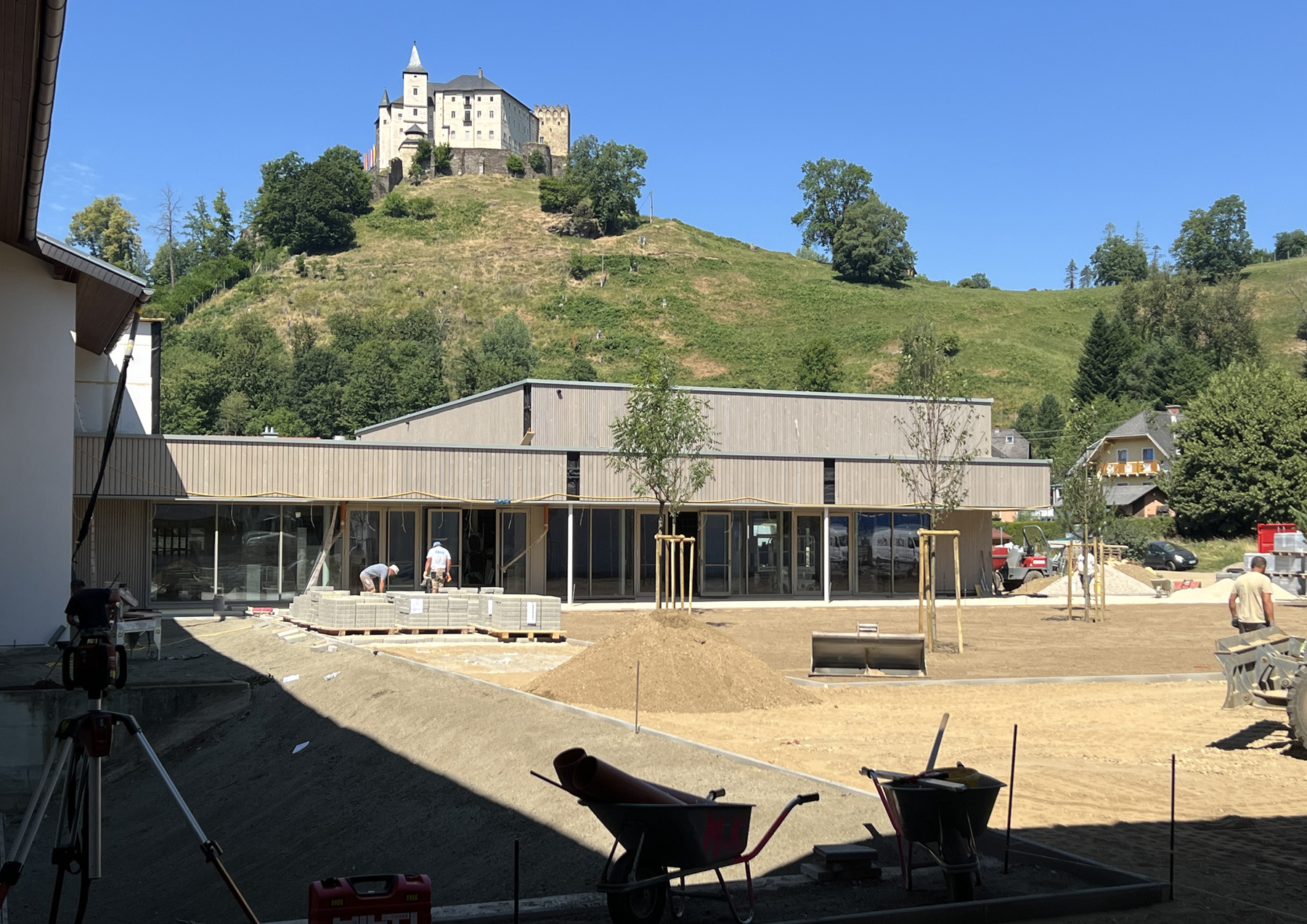 Baufortschritt | Innenhof