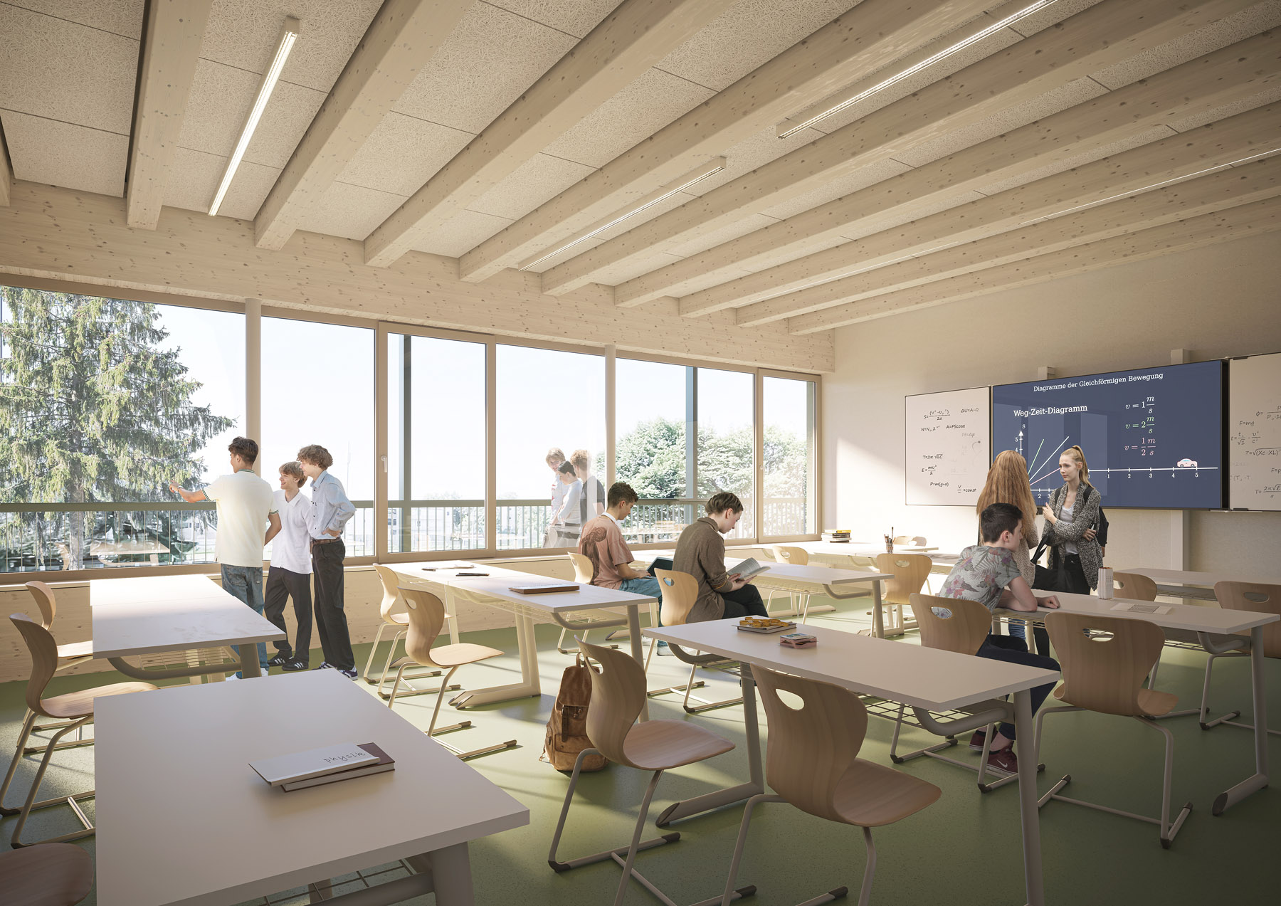 Classroom | CGI by Patricia Bagienski